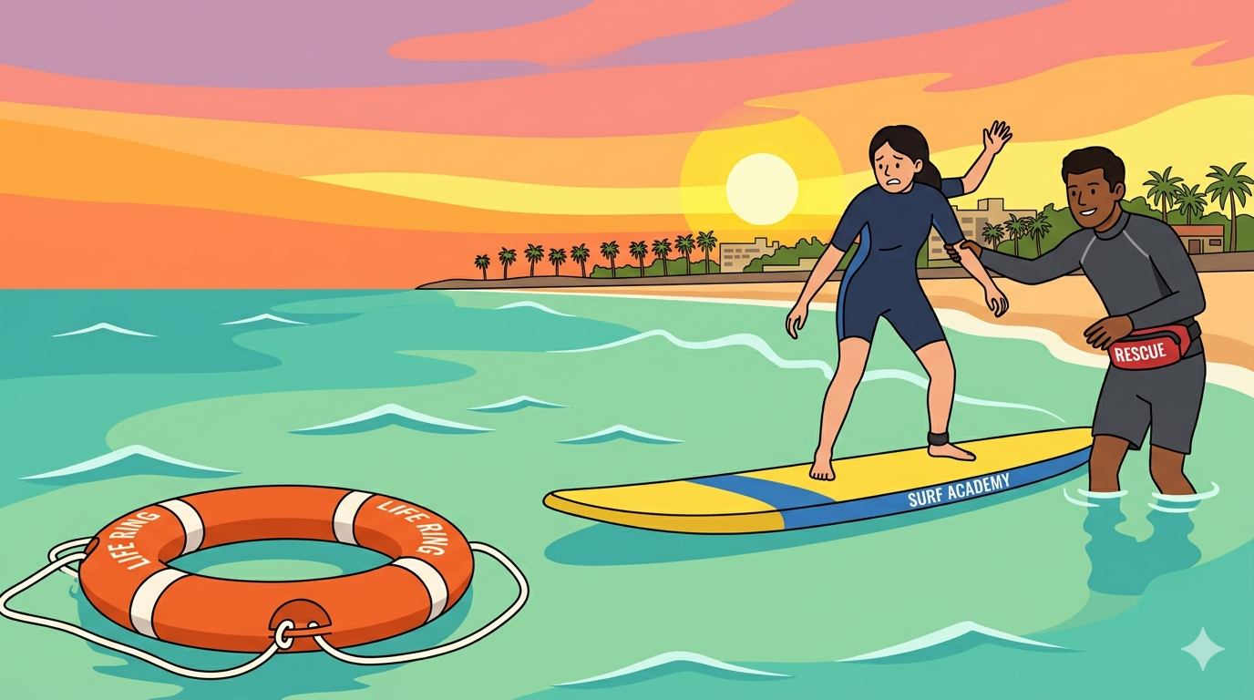 Can Non-Swimmers Learn Surfing?